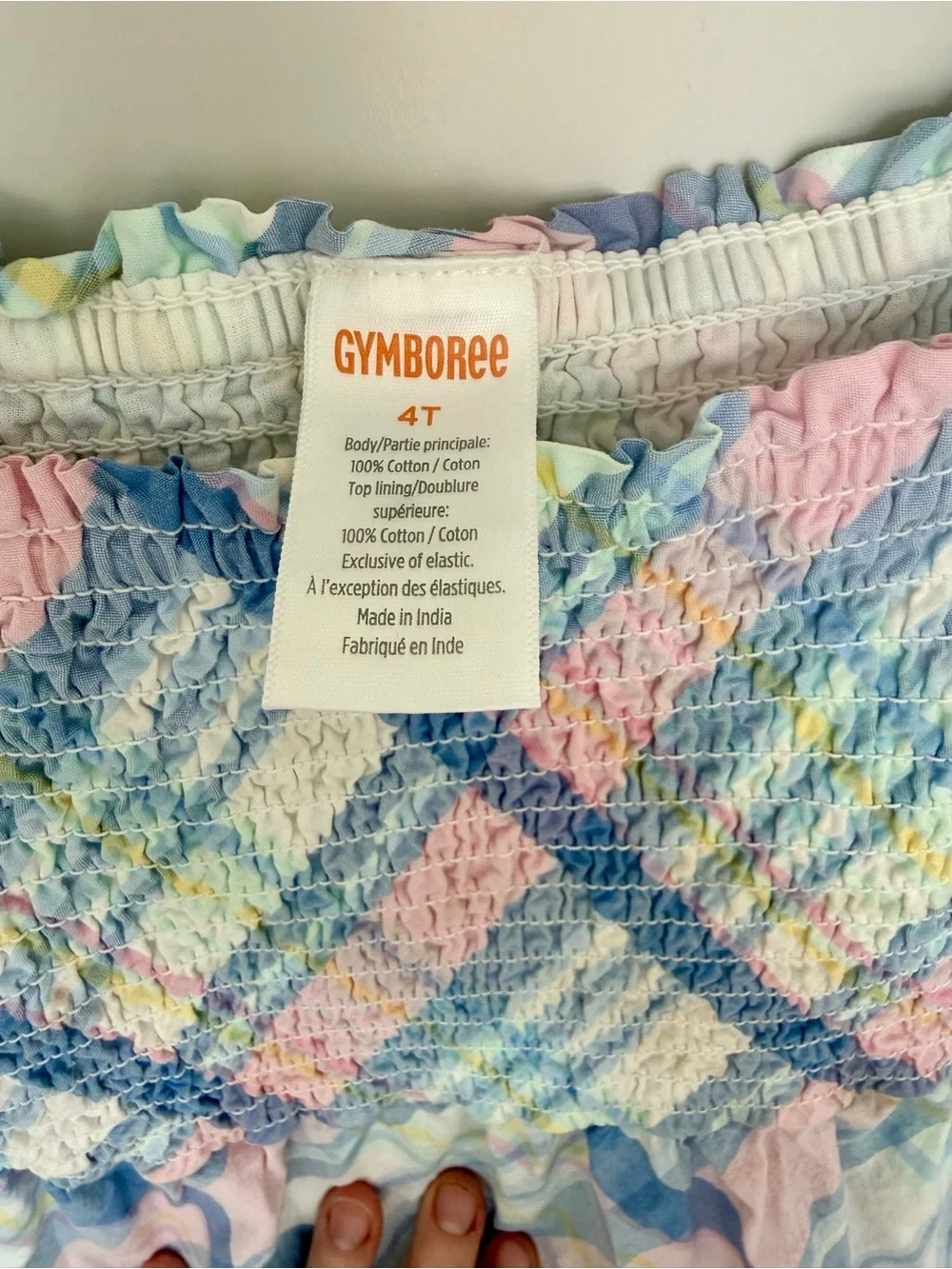 Gymboree smocked bodice